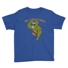 Load image into Gallery viewer, Youth Triceratops T-Shirt Workout Apparel Funny Merchandise