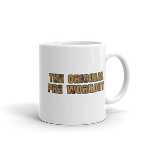 Original Pre-Workout Mug Workout Apparel Funny Merchandise