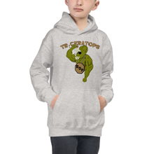 Load image into Gallery viewer, Youth Triceratops Hoodie Workout Apparel Funny Merchandise