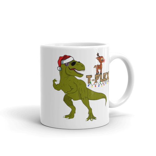 T-Flex Christmas Mug Workout Apparel Funny Merchandise