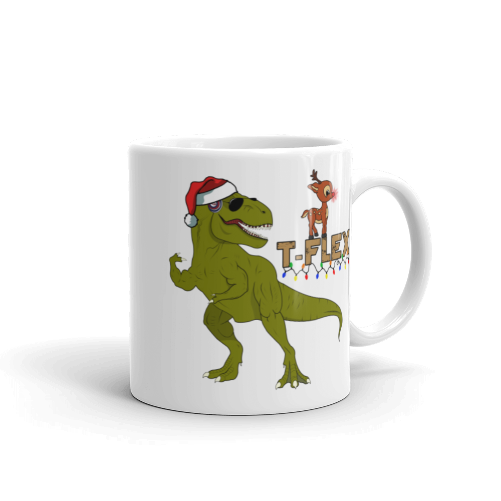 T-Flex Christmas Mug Workout Apparel Funny Merchandise