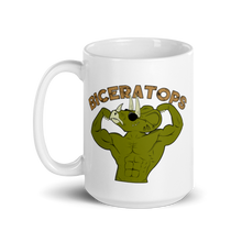 Load image into Gallery viewer, Biceratops Mug Workout Apparel Funny Merchandise