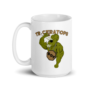 Triceratops Mug Workout Apparel Funny Merchandise