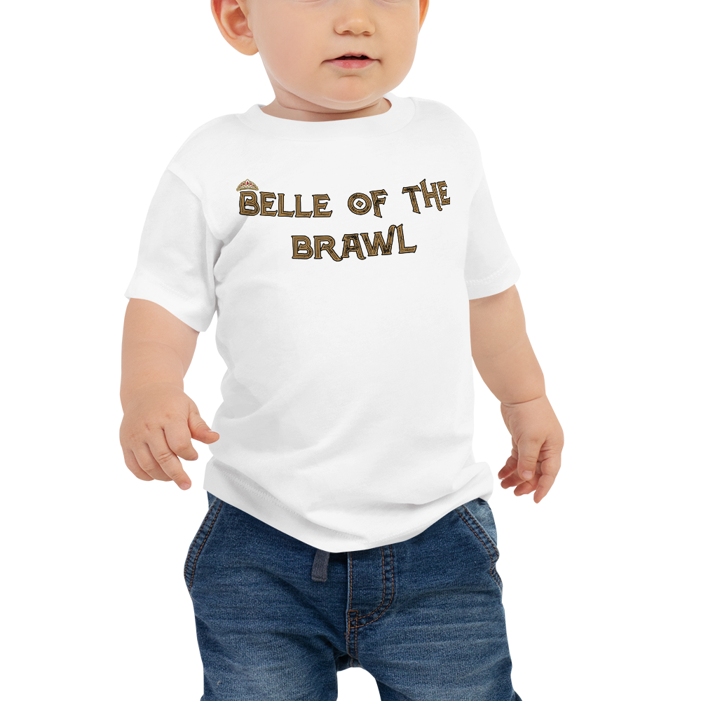 Baby Belle of the Brawl Saying T-Shirt Workout Apparel Funny Merchandise