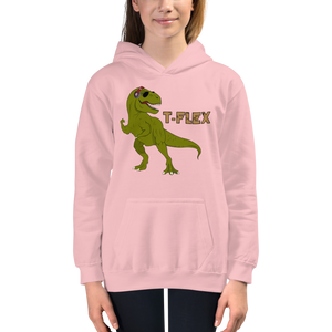 Youth T-Flex Hoodie Workout Apparel Funny Merchandise