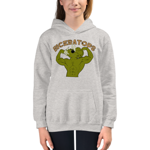 Youth Biceratops Hoodie Workout Apparel Funny Merchandise