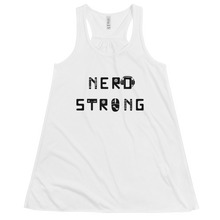 Load image into Gallery viewer, Women&#39;s Nerd Strong Tank Workout Apparel Funny Merchandise