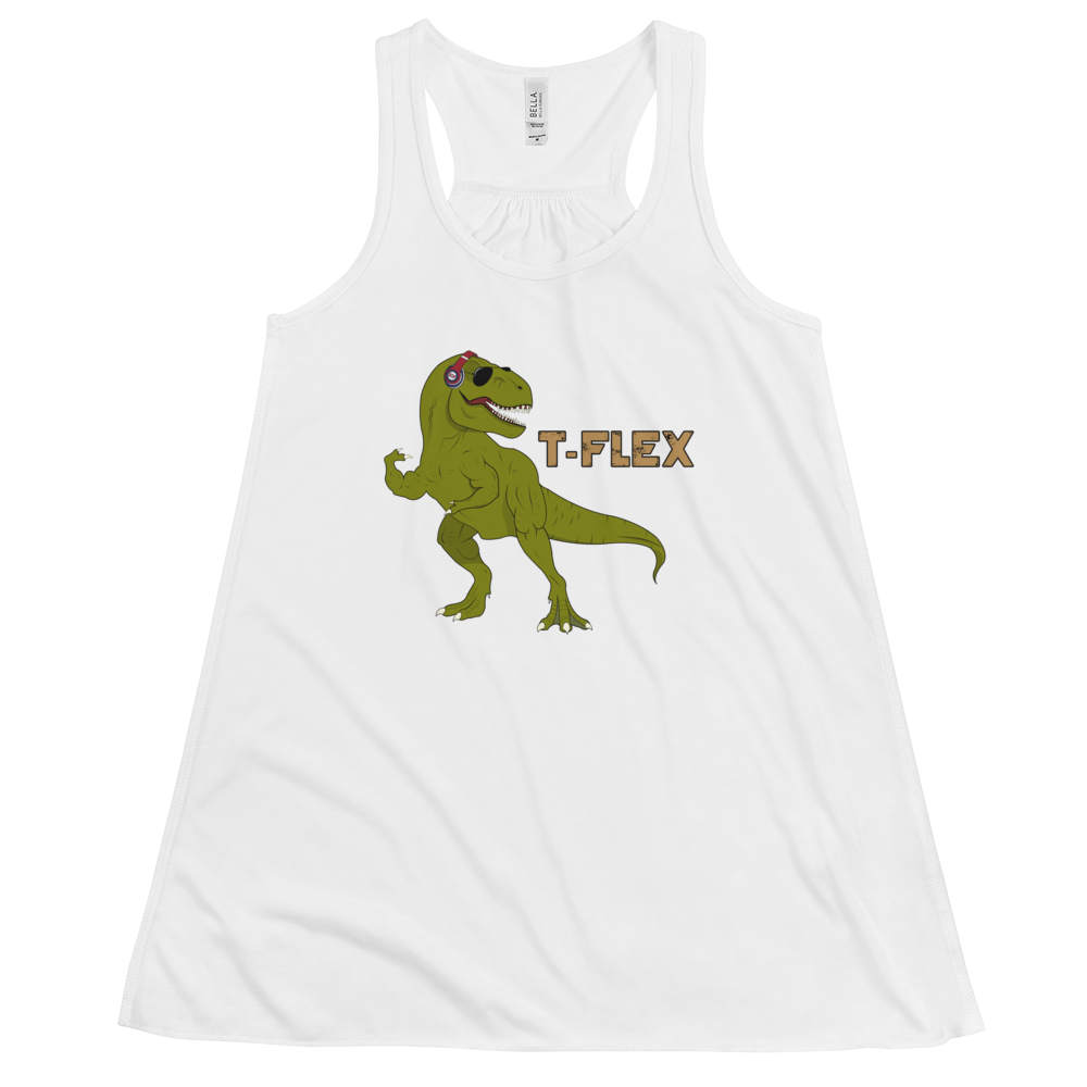 Women's T-Flex Tank Workout Apparel Funny Merchandise