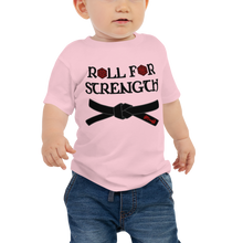 Load image into Gallery viewer, Baby Roll For Strength - Belt T-Shirt Workout Apparel Funny Merchandise