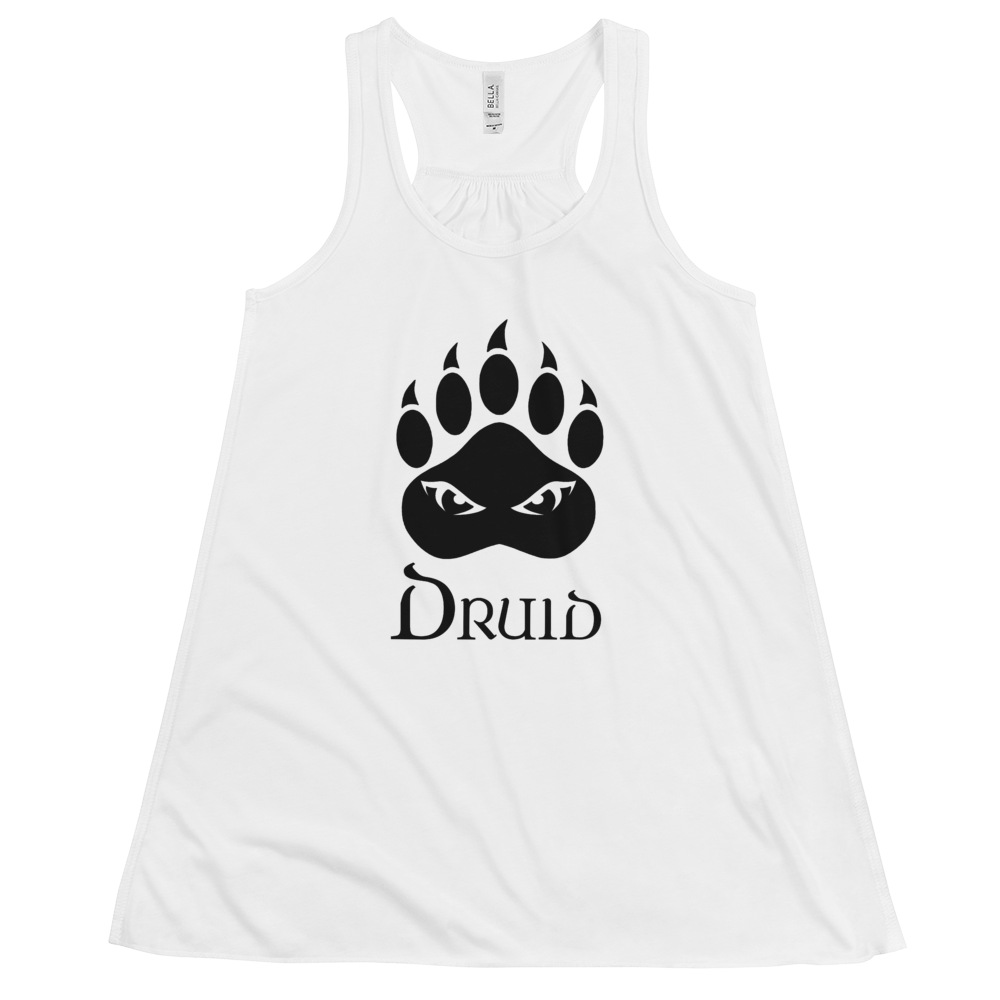 Women's Druid D&D Tank Workout Apparel Funny Merchandise