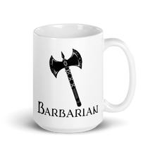 Load image into Gallery viewer, Barbarian D&amp;D Mug Workout Apparel Funny Merchandise