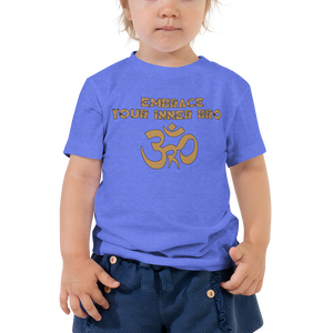 Toddler Embrace Your Inner Bro T-Shirt Workout Apparel Funny Merchandise