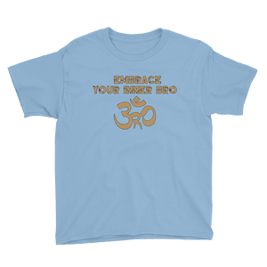 Youth Embrace Your Inner Bro T-Shirt Workout Apparel Funny Merchandise