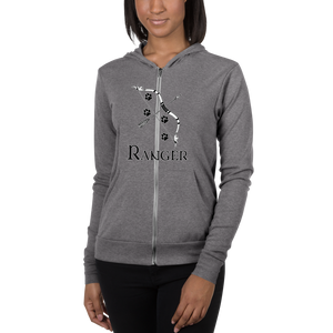 Ranger D&D Zip-Up Hoodie Workout Apparel Funny Merchandise