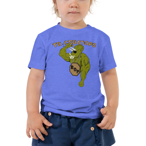 Toddler Triceratops T-Shirt Workout Apparel Funny Merchandise