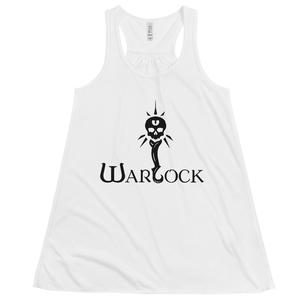 Women's Warlock D&D Tank Workout Apparel Funny Merchandise