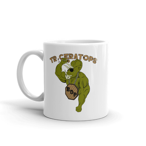 Triceratops Mug Workout Apparel Funny Merchandise