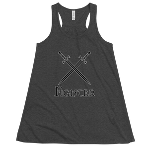 Women's Fighter D&D Tank Workout Apparel Funny Merchandise