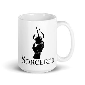 Sorcerer D&D Mug Workout Apparel Funny Merchandise