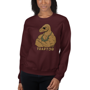 Traptor Unisex Sweatshirt Workout Apparel Funny Merchandise