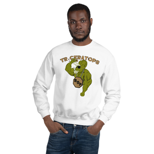 Triceratops Unisex Sweatshirt Workout Apparel Funny Merchandise