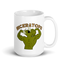 Load image into Gallery viewer, Biceratops Mug Workout Apparel Funny Merchandise