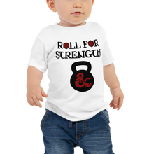 Load image into Gallery viewer, Baby Roll For Strength - Kettlebell T-Shirt Workout Apparel Funny Merchandise