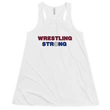 Load image into Gallery viewer, Women&#39;s Wrestling Strong Tank Workout Apparel Funny Merchandise