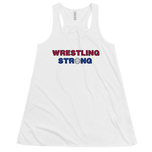 Women's Wrestling Strong Tank Workout Apparel Funny Merchandise