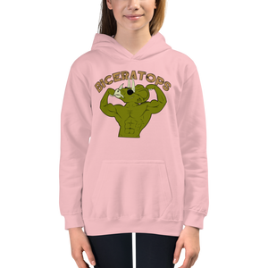 Youth Biceratops Hoodie Workout Apparel Funny Merchandise