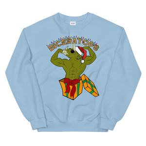 Biceratops Special Ugly Christmas Sweater Workout Apparel Funny Merchandise