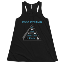 Load image into Gallery viewer, Women&#39;s Food Pyramid - SFW - Tank Workout Apparel Funny Merchandise