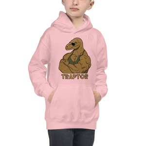 Youth Traptor Hoodie Workout Apparel Funny Merchandise