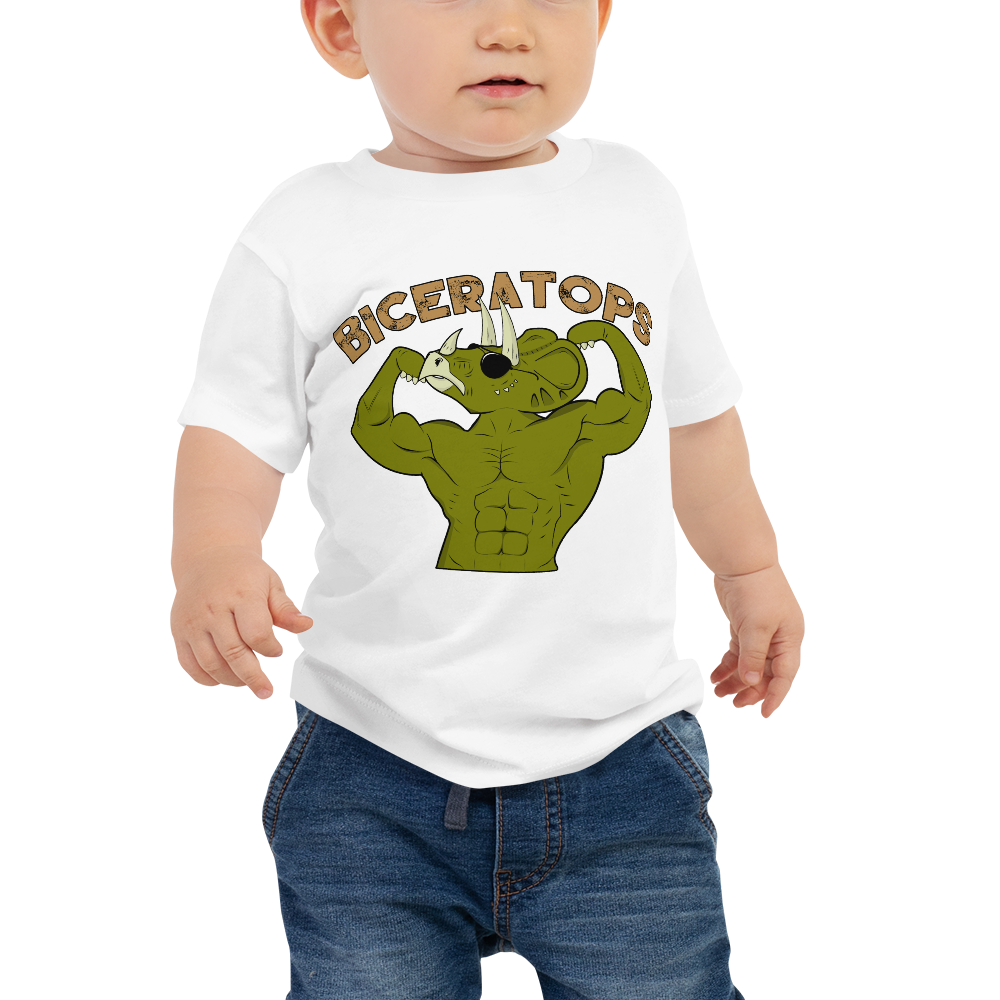 Baby Biceratops T-Shirt Workout Apparel Funny Merchandise