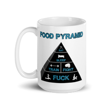 Load image into Gallery viewer, Eat Sleep Train Fight Fuck Mug Workout Apparel Funny Merchandise