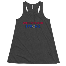 Load image into Gallery viewer, Women&#39;s Wrestling Strong Tank Workout Apparel Funny Merchandise