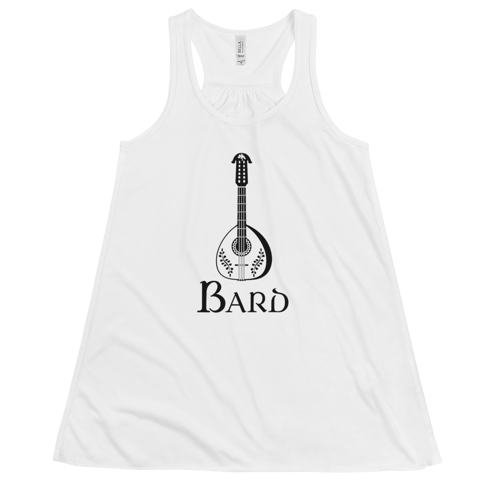 Women's Bard D&D Tank Workout Apparel Funny Merchandise