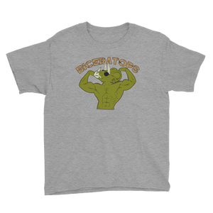 Youth Biceratops T-Shirt Workout Apparel Funny Merchandise