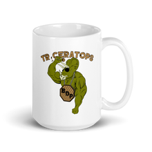 Load image into Gallery viewer, Triceratops Mug Workout Apparel Funny Merchandise