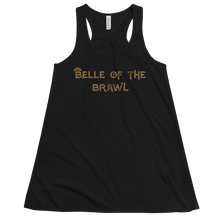 Load image into Gallery viewer, Women&#39;s Belle of the Brawl Saying Tank Workout Apparel Funny Merchandise