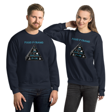 Load image into Gallery viewer, Food Pyramid - SFW - Unisex Sweatshirt Workout Apparel Funny Merchandise