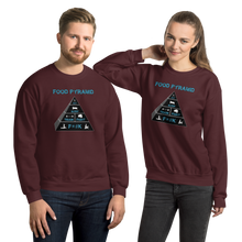 Load image into Gallery viewer, Food Pyramid - SFW - Unisex Sweatshirt Workout Apparel Funny Merchandise