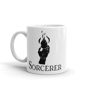 Sorcerer D&D Mug Workout Apparel Funny Merchandise