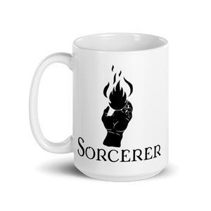 Sorcerer D&D Mug Workout Apparel Funny Merchandise