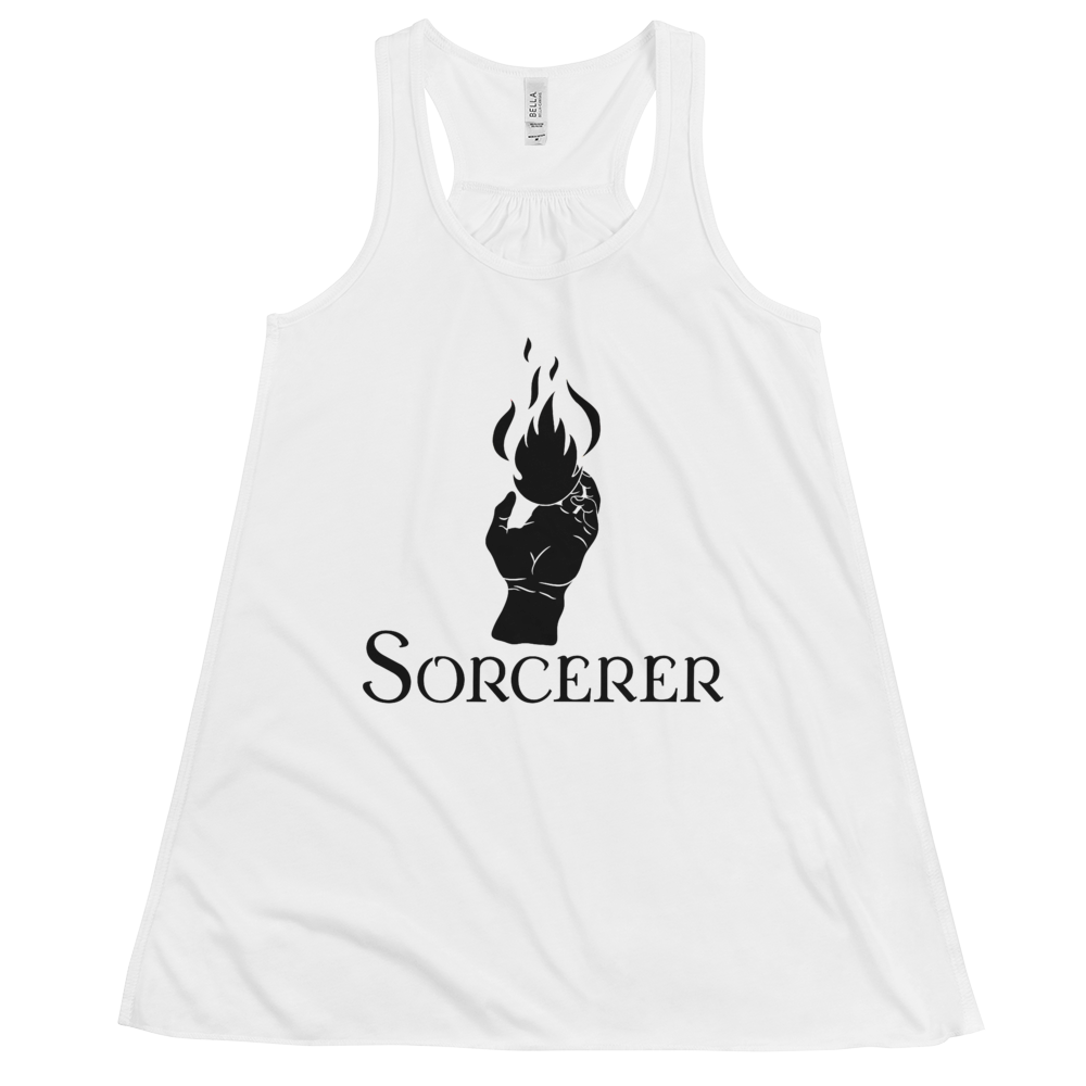 Women's Sorcerer D&D Tank Workout Apparel Funny Merchandise
