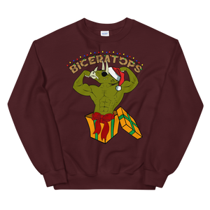 Biceratops Special Ugly Christmas Sweater Workout Apparel Funny Merchandise