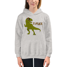 Load image into Gallery viewer, Youth T-Flex Hoodie Workout Apparel Funny Merchandise