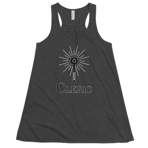 Women's Cleric D&D Tank Workout Apparel Funny Merchandise