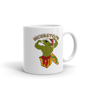 Biceratops Christmas Mug Workout Apparel Funny Merchandise