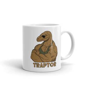 Traptor Mug Workout Apparel Funny Merchandise